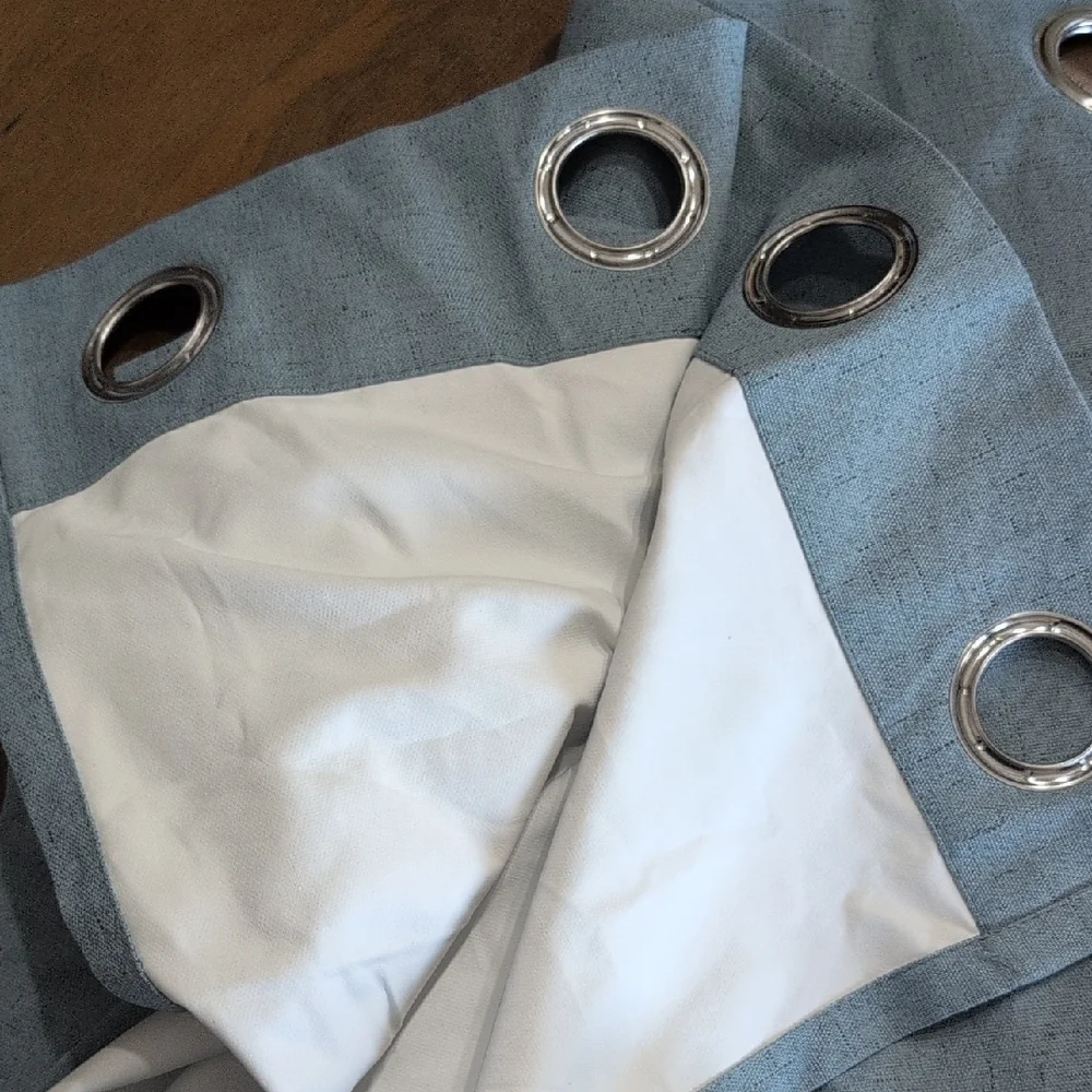 Elegant Blue Curtains